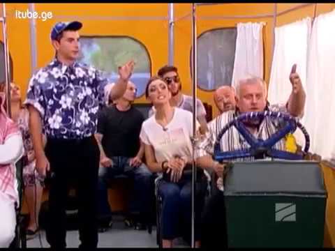 დიტო ავტობუსში კომედი შოუ 04.10.2015 Comedy Show Komedi Shou Dito Avtobusshi